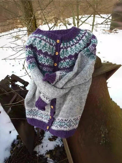 Naomie | Vintage Icelandic Cardigan