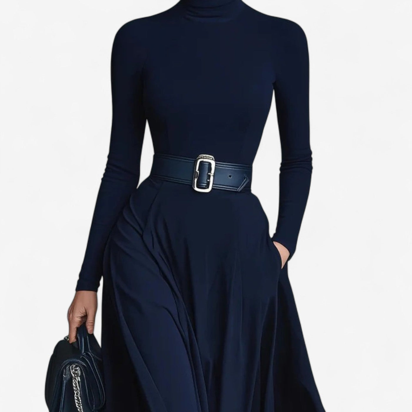 Mabel High Neck Maxi Dress