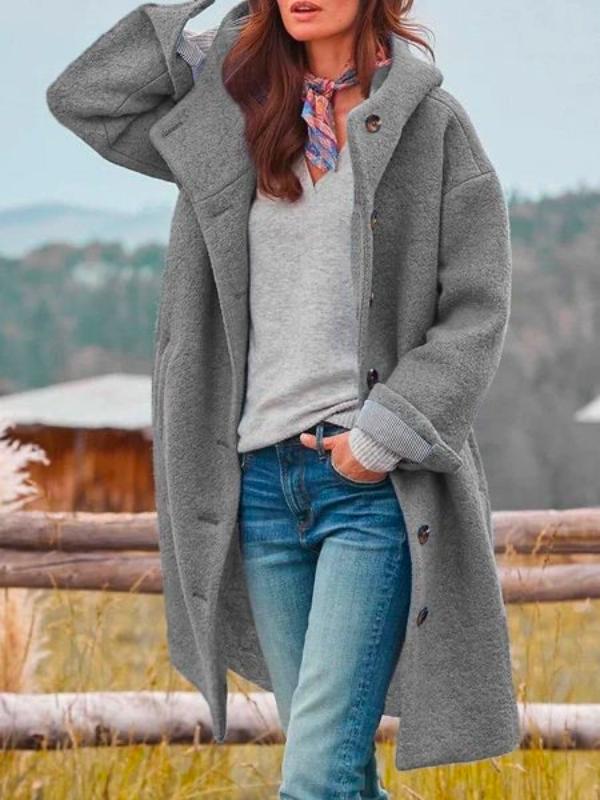 Sharon | Stylish Hooded Coat for Women