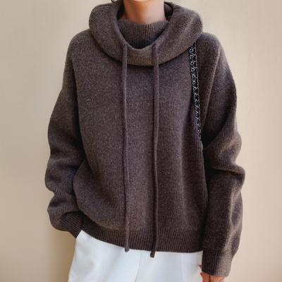Gretchen | Cozy Hooded Sweater