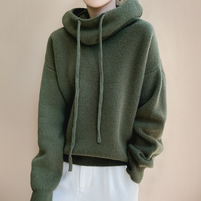 Gretchen | Cozy Hooded Sweater