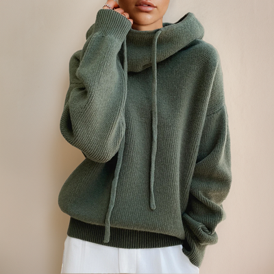 Gretchen | Cozy Hooded Sweater