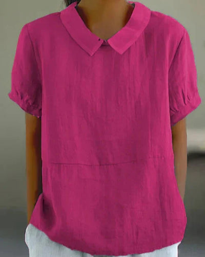 Debora | Relaxed Fit Collared Blouse