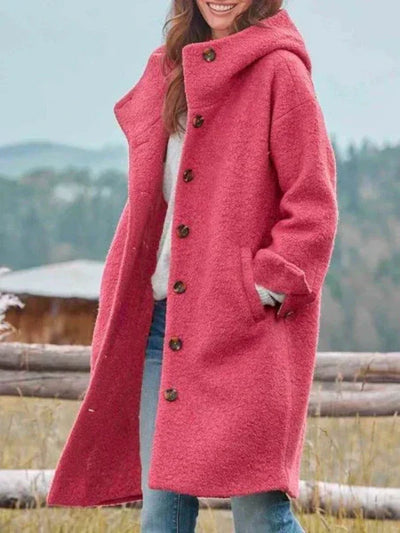 Sharon | Stylish Hooded Coat for Women