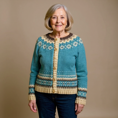 Eleanor | Vintage Knit Cardigan.