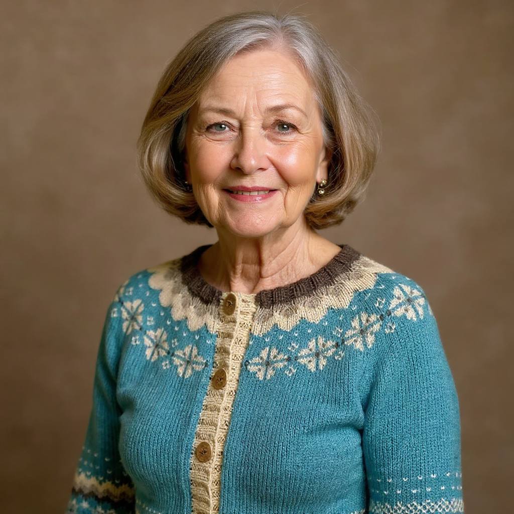 Eleanor | Vintage Knit Cardigan.