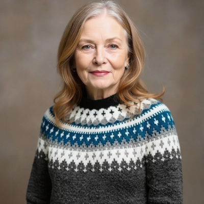 Rose | Vintage Icelandic Sweater