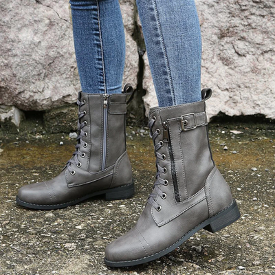 Edyth| Leather Boots
