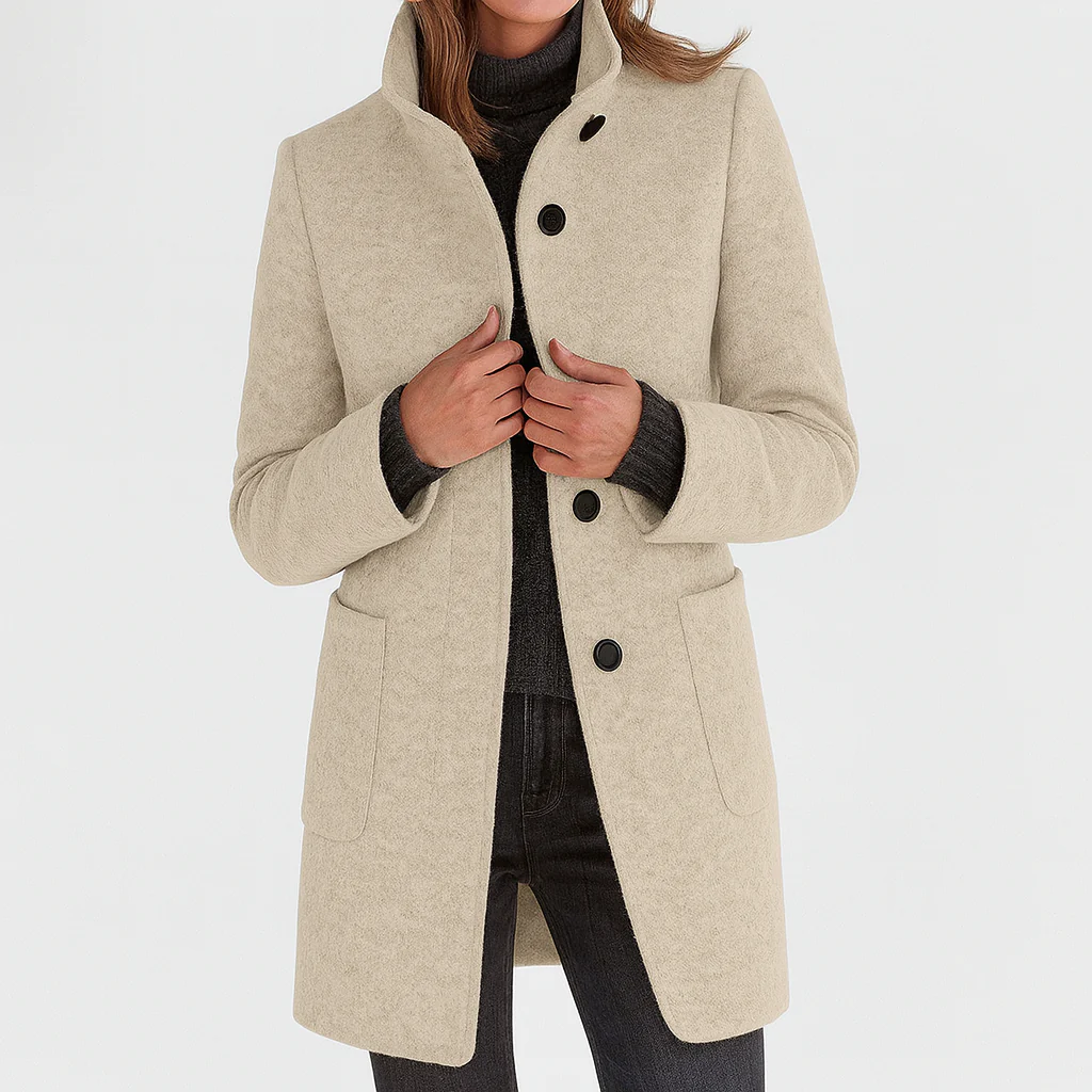 Victoria | Comfortable Women's Jacket with High Collar
