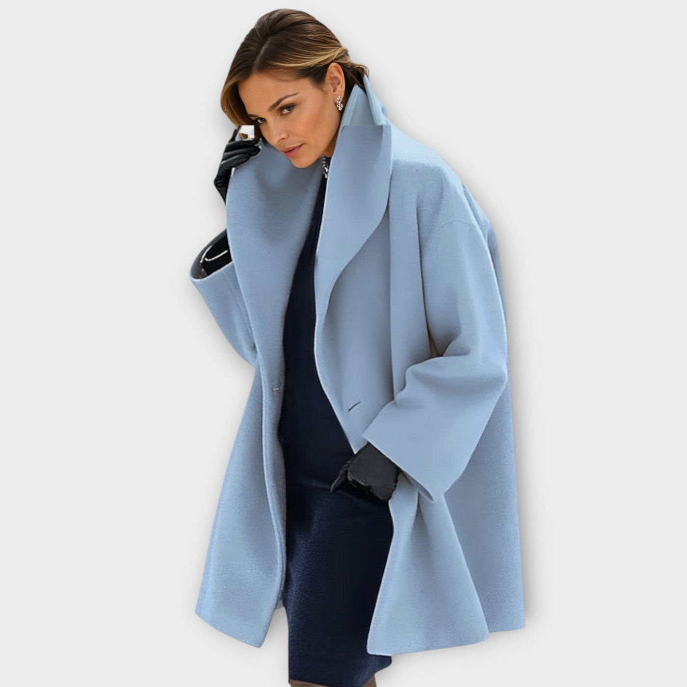 Joyce | Loose-Fitting Coat with Wide Collar for Women