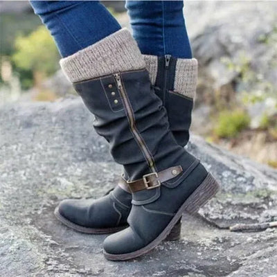 Viola | Leather Boots