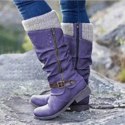 Viola | Leather Boots