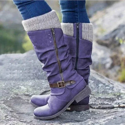 Viola | Leather Boots