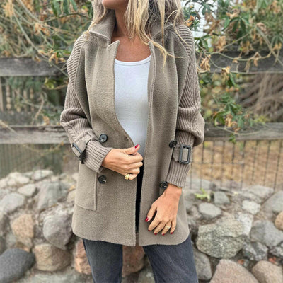 Amelia | Mid-length Double-breasted Coat