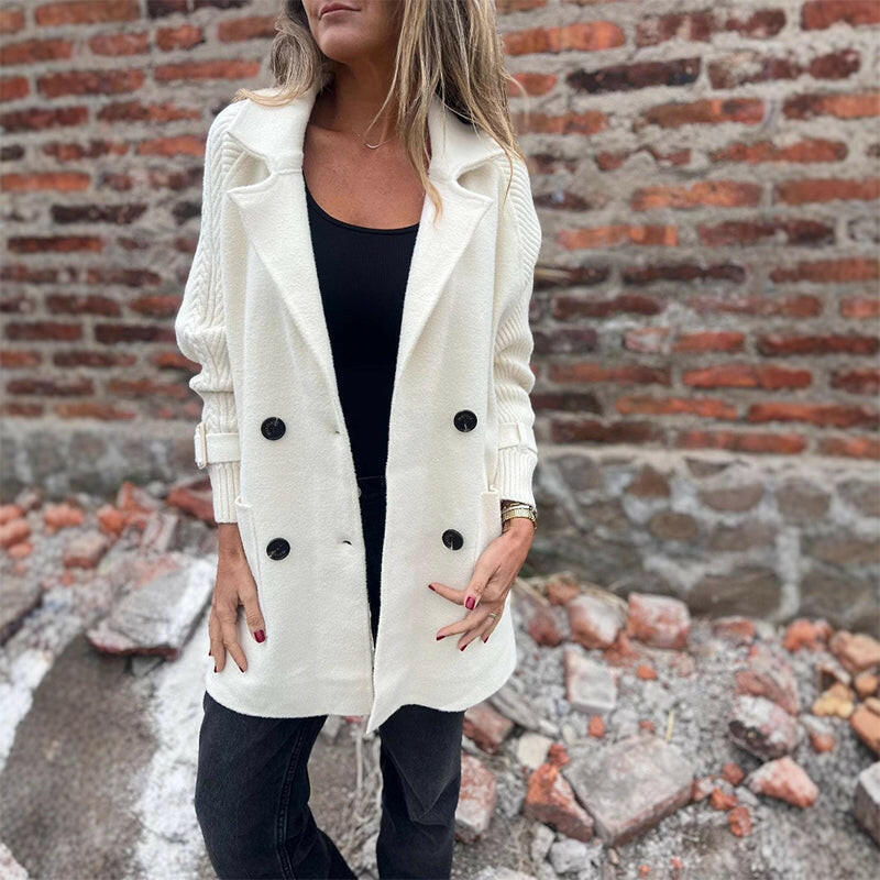 Amelia | Mid-length Double-breasted Coat