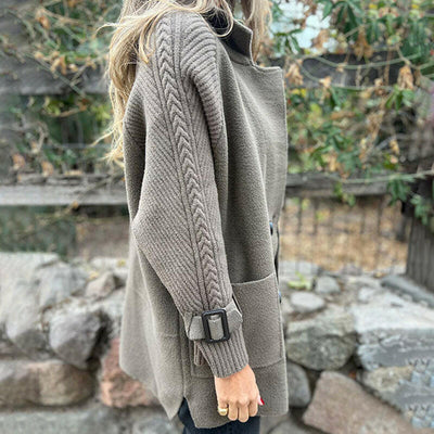 Amelia | Mid-length Double-breasted Coat