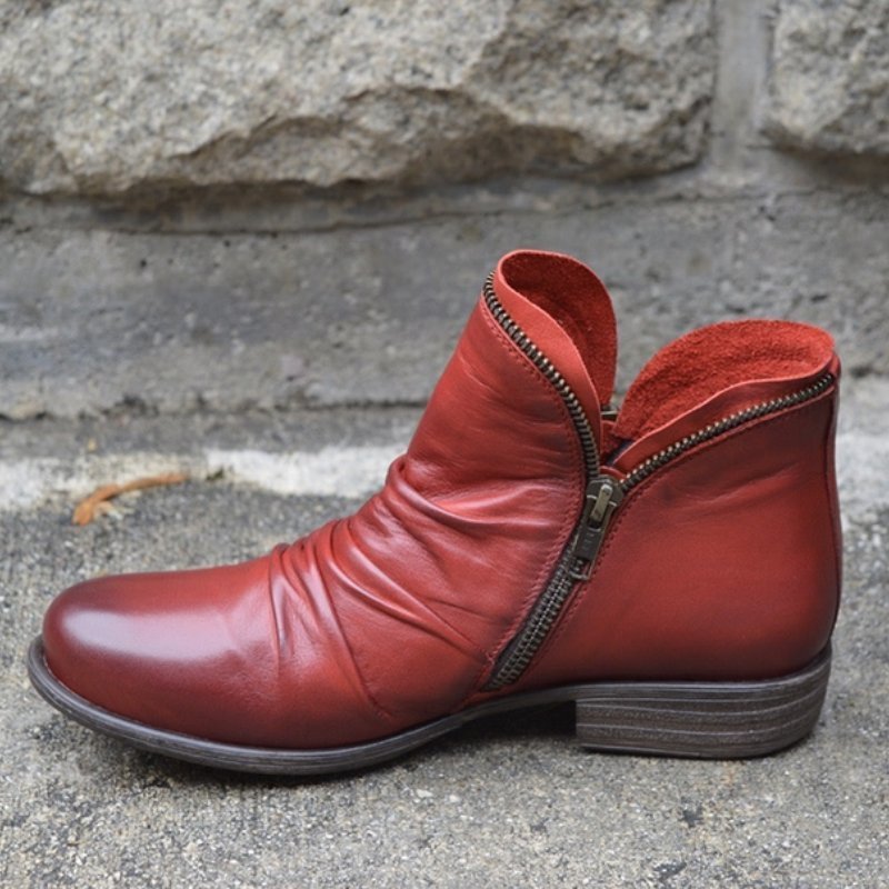 Mary | Leather Boots