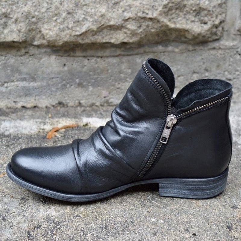Mary | Leather Boots